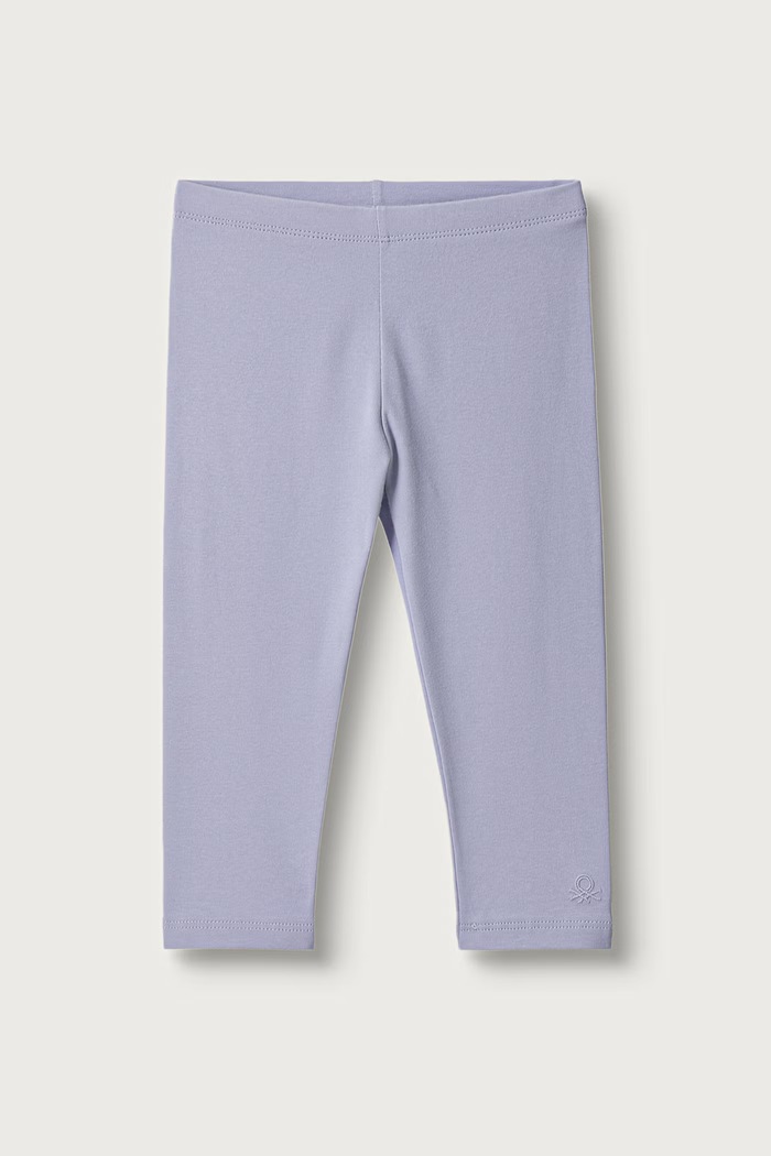 United Colors of Benetton Legginsy dziecięce bawełniane z elastanem 3-pack 3MT1GF055.P.Season.9BY2 multicolor AW26