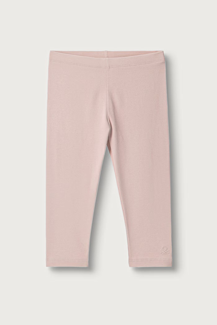 Dziewczynka United Colors of Benetton Legginsy dziecięce bawełniane z elastanem 3-pack 3MT1GF055.P.Season.9BY2 multicolor