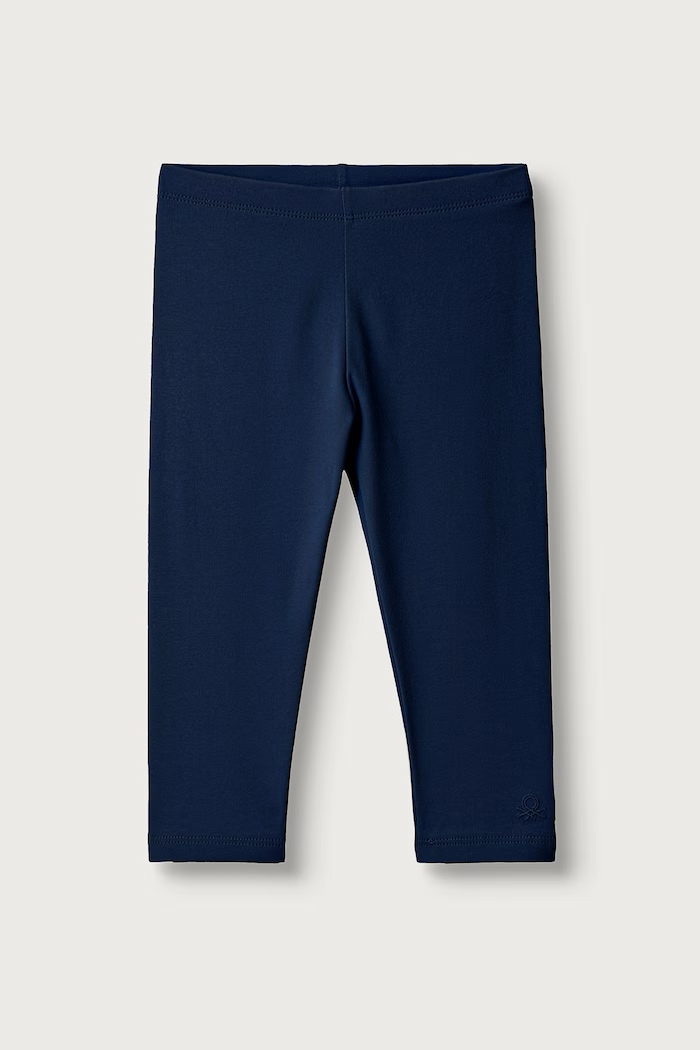 Legginsy dziecięce bawełniane z elastanem 3-pack United Colors of Benetton 3MT1GF055.P.Season.9BY2 multicolor