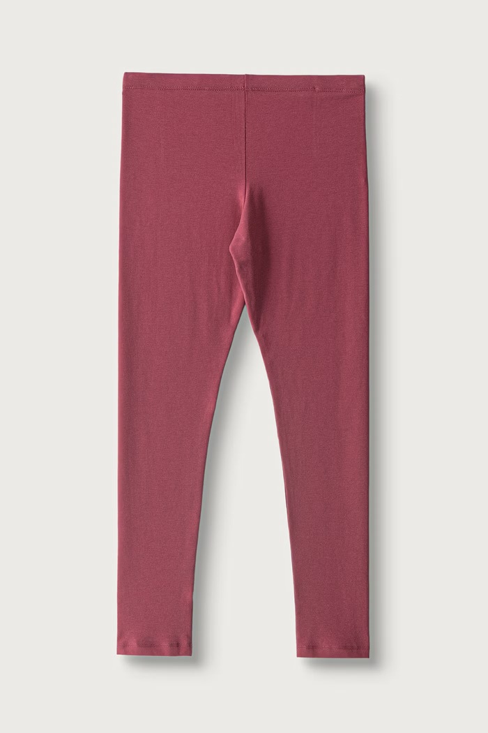 United Colors of Benetton Legginsy dziecięce bawełniane z elastanem 3MT1CF02G.G.Season.9BY2 różowy AW26