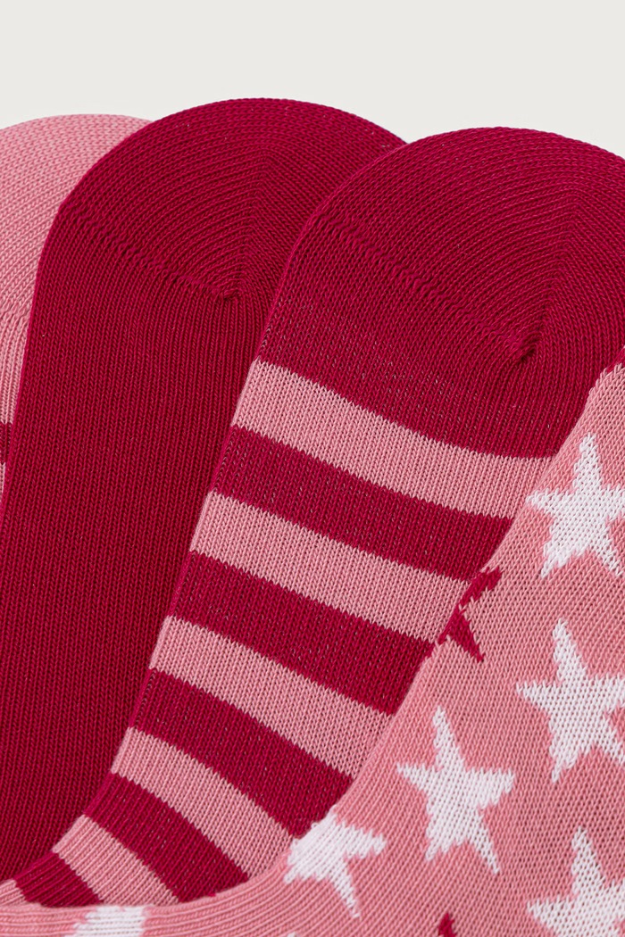 Tommy Hilfiger Skarpety dziecięce 4-pack 701244122 różowy AW26