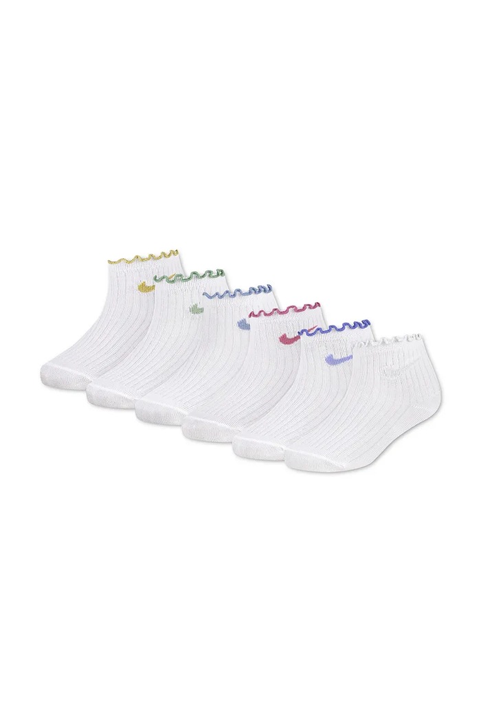 Nike Skarpety dziecięce 6-pack biały GN1232
