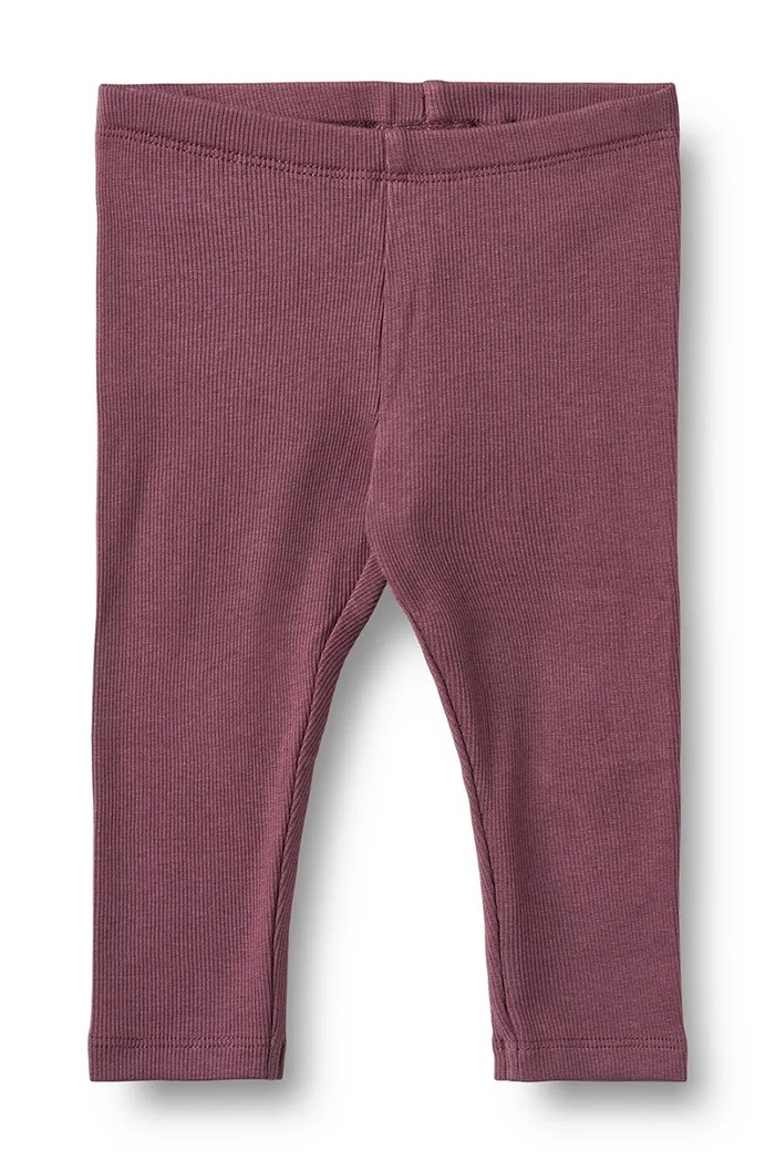 Wheat Colanți pentru bebeluși din bumbac violet 4853.006.GOTS