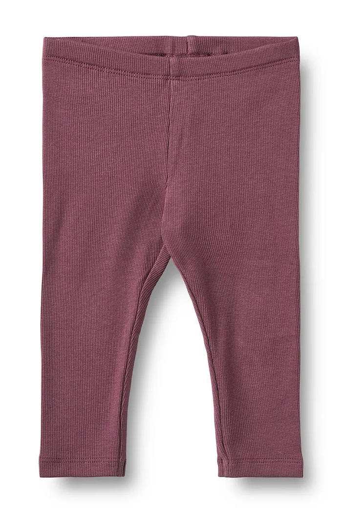 Wheat Colanți pentru bebeluși din bumbac violet 4853.006.GOTS