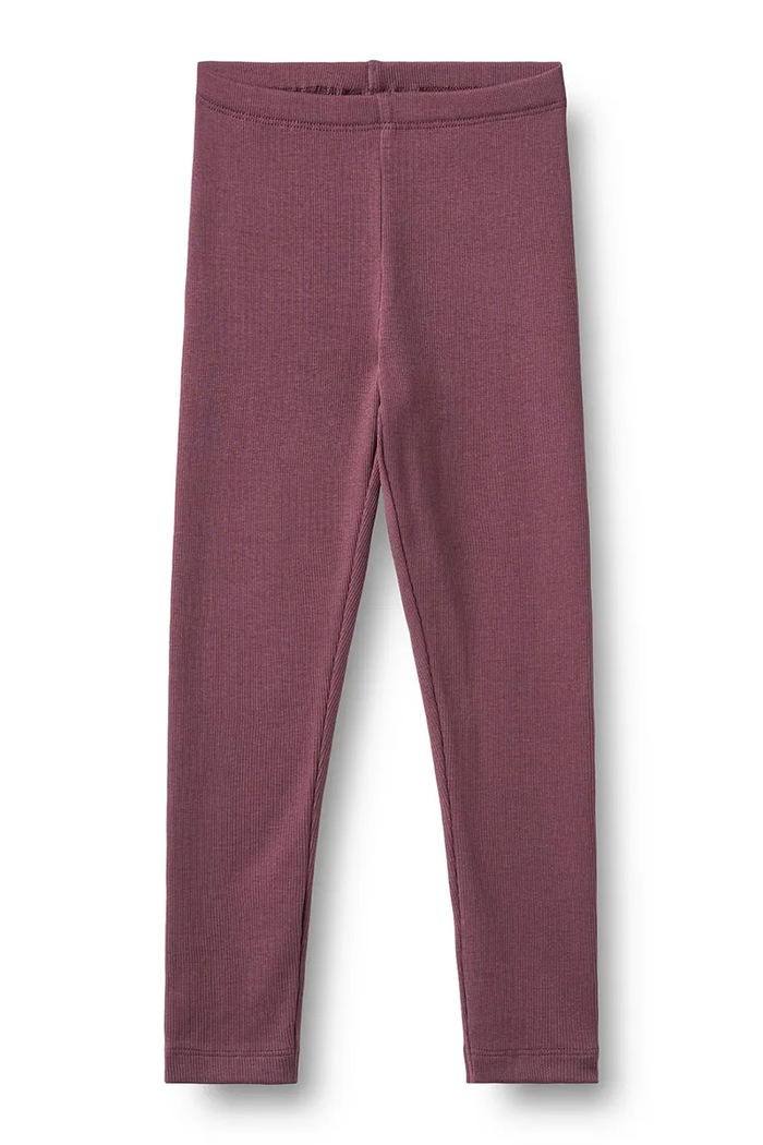 Wheat Legginsy dziecięce bawełniane z elastanem 2-pack różowy 0859.006.GOTS