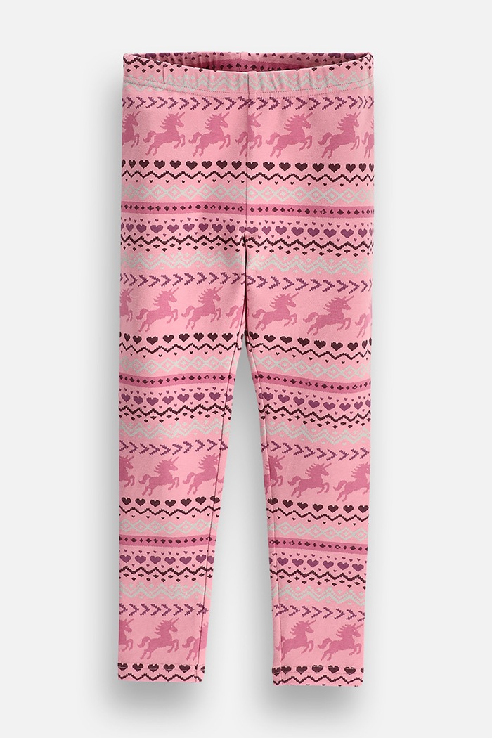 Coccodrillo Legginsy dziecięce bawełniane z elastanem multicolor ZC6122101WGK
