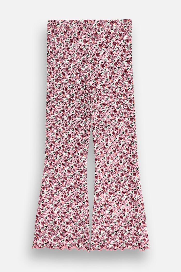 Coccodrillo Legginsy dziecięce bawełniane z elastanem ZC6122001WGK multicolor AW26