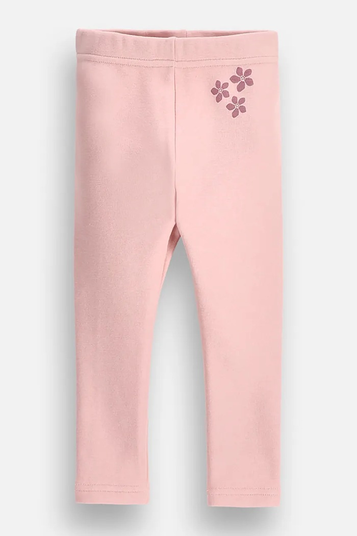 Coccodrillo Legginsy dziecięce z bawełną różowy ZC6122601MGN