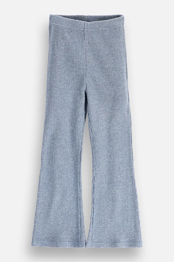 Coccodrillo Legginsy dziecięce z wiskozą niebieski ZC6122201FGK