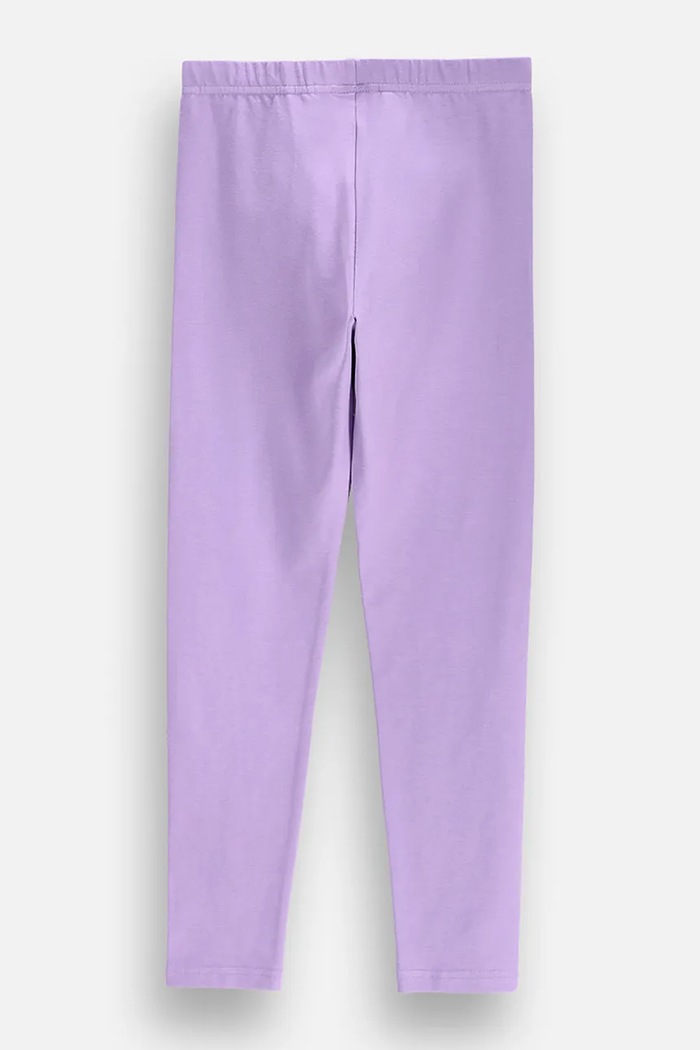 Coccodrillo legíny dětské bavlněné s elastanem ZC6122101VGA fialová AW26