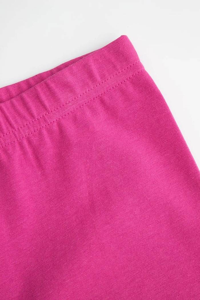 Dziewczynka Coccodrillo Legginsy dziecięce bawełniane z elastanem ZC6122103HGK różowy