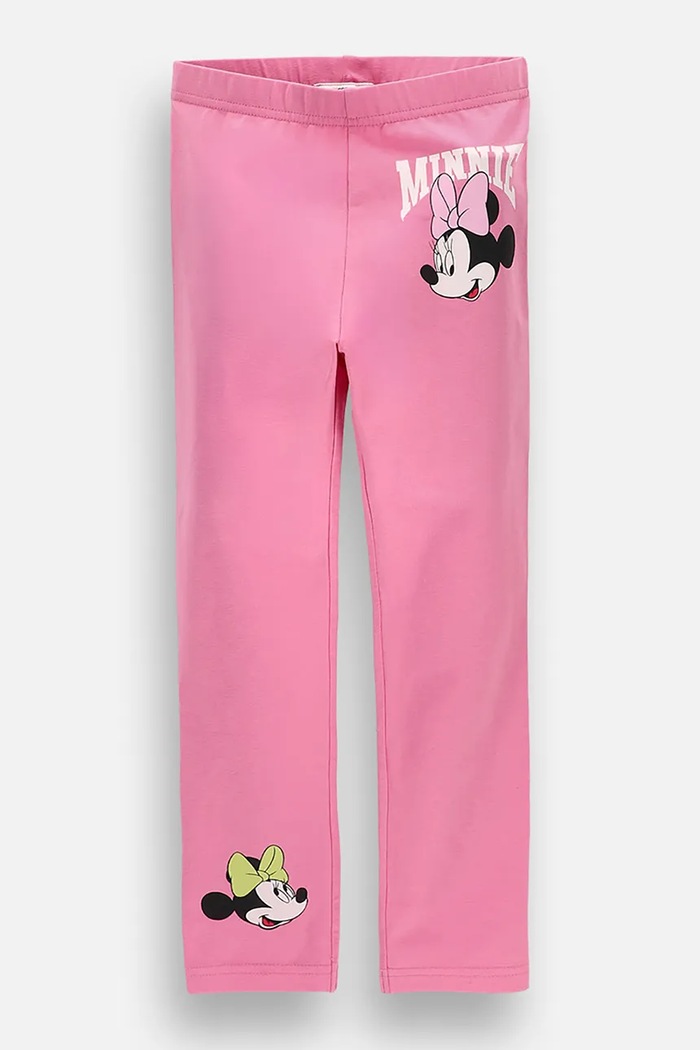 Coccodrillo tajice za djecu od pamuka s elastanom roza ZC6122102LGD