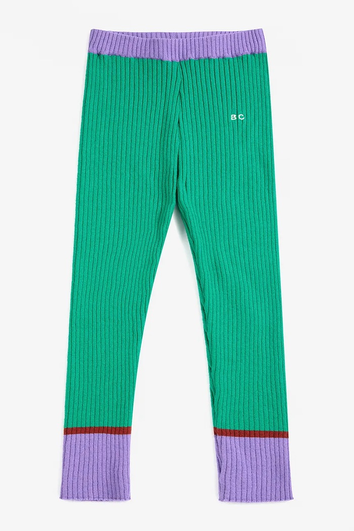 Bobo Choses κολάν παιδικά με βισκόζη 226AC056 πράσινο AW26