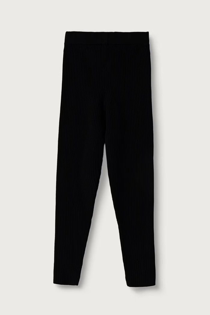 Elisabetta Franchi Legíny detské s viskózou EFPA329.C.FL040 čierna AW26