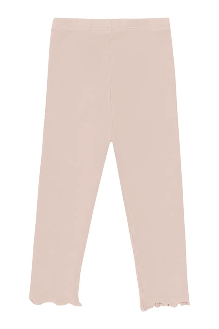 Donsje colanți pentru copii din bumbac cu elastan Joline Leggings 4080000 roz AW26