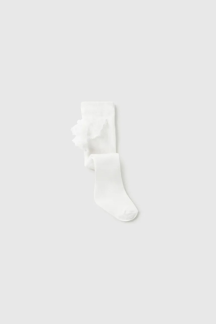Mayoral Newborn чорапогащник за деца бял 9103.2K.Newborn.9BY2