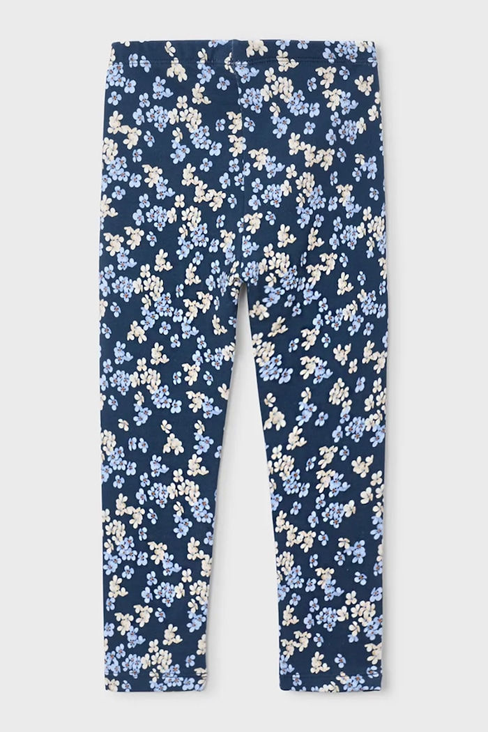 Mayoral legginsy dziecięce bawełniane z elastanem 4729.6J.Mini.9BY2 granatowy AW26