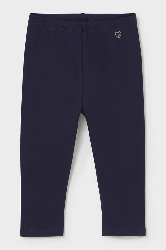 Mayoral colanți pentru copii din bumbac cu elastan pachet de 2 702.4C.Baby.9BY2 bleumarin AW26