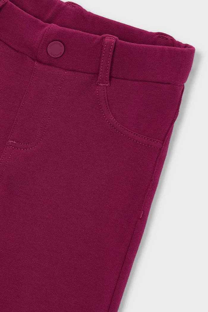 Dziewczynka Mayoral legginsy dziecięce bawełniane z elastanem 511.6H.Mini.9BY2 różowy