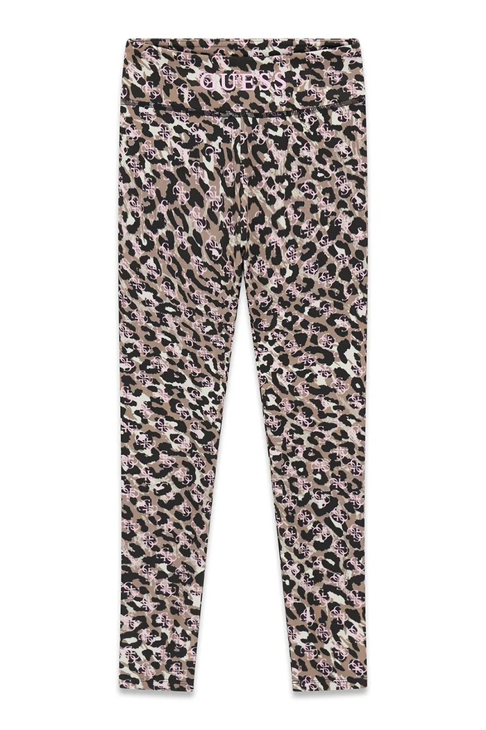 Guess legginsy dziecięce beżowy J6YB10.K3931.9BY2