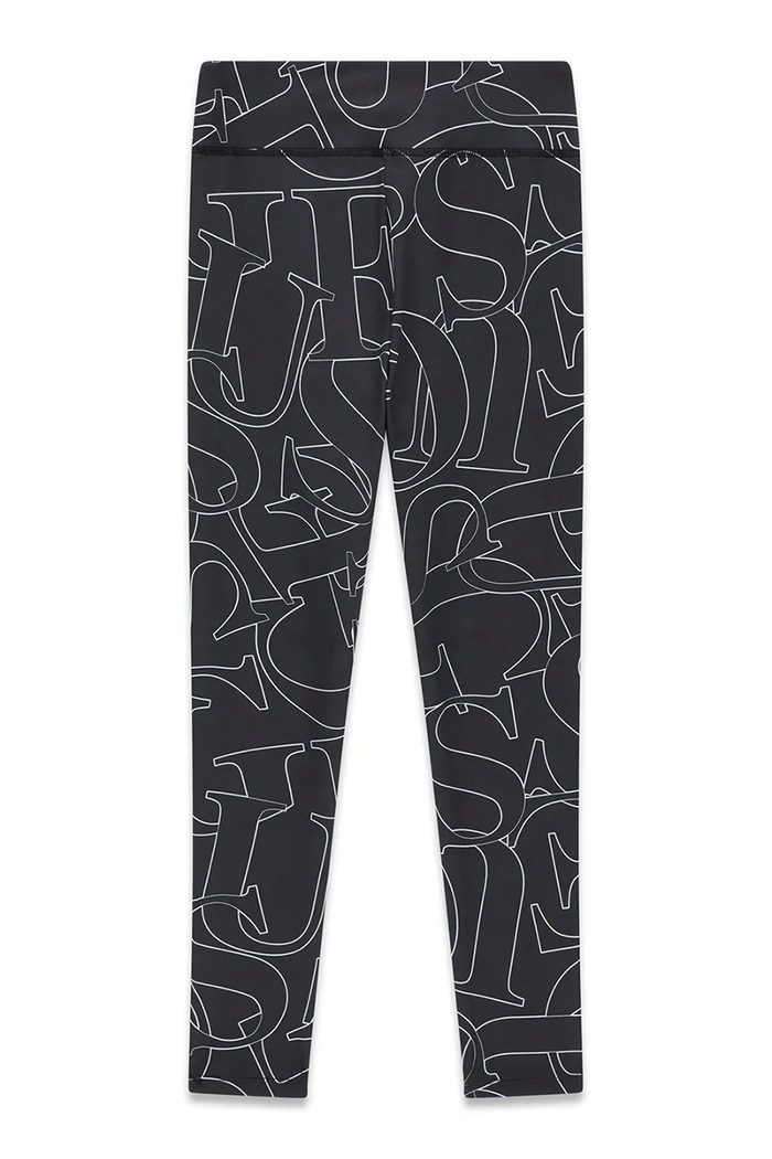 Guess legginsy dziecięce J6YB10.K3931.9BY2 czarny AW26