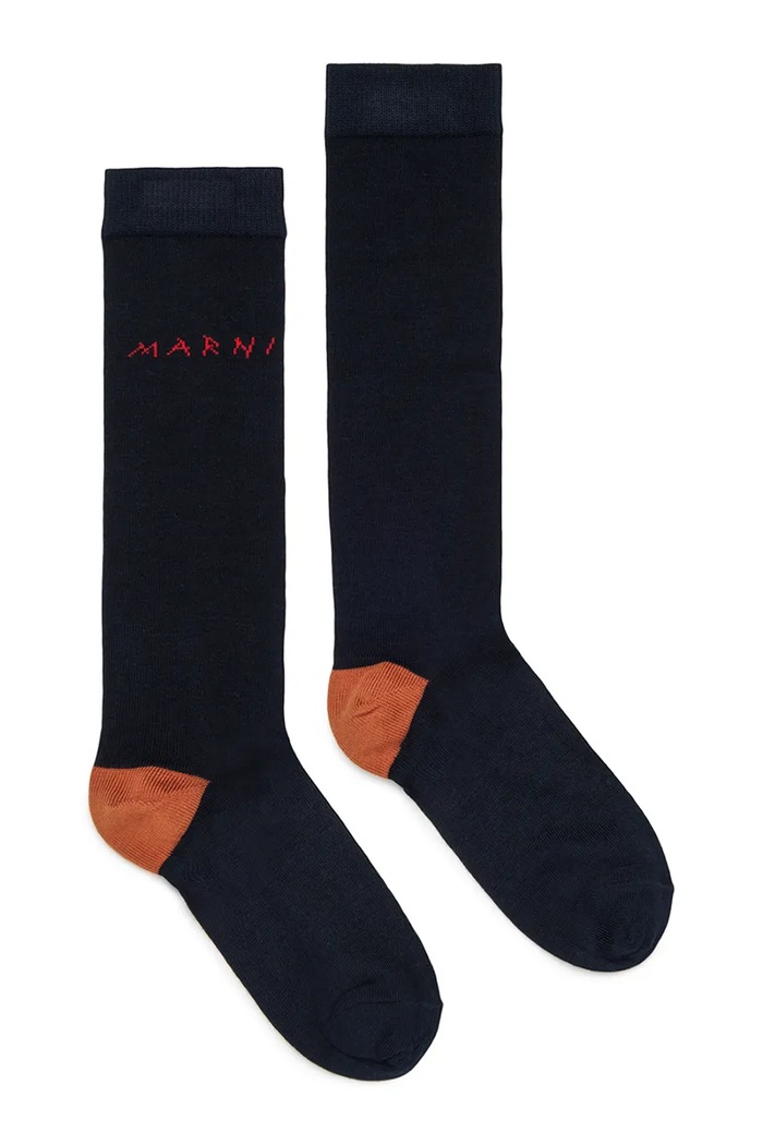 Marni Skarpety dziecięce czarny M02032.M00RB