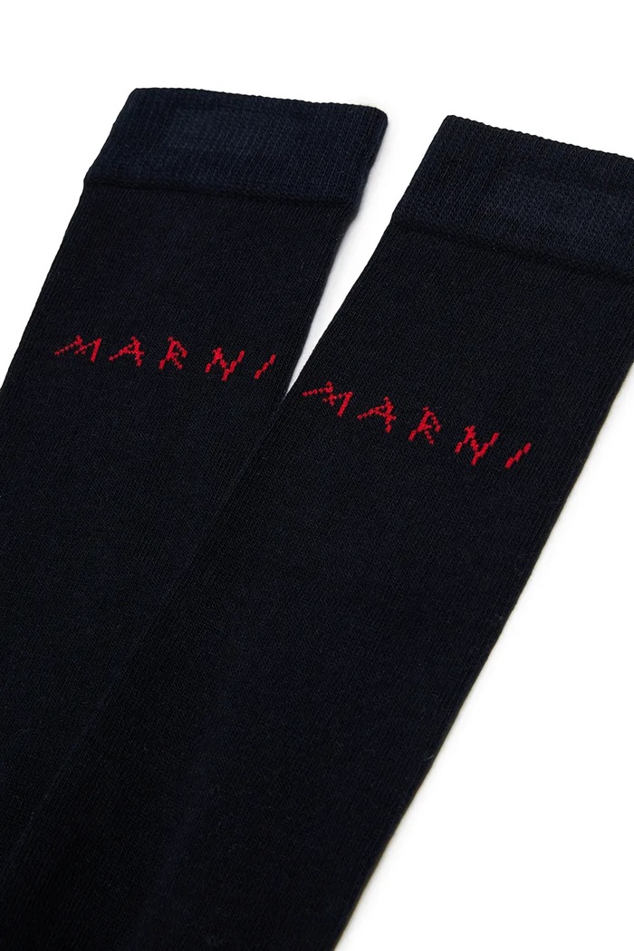 Marni Skarpety dziecięce M02032.M00RB czarny AW26