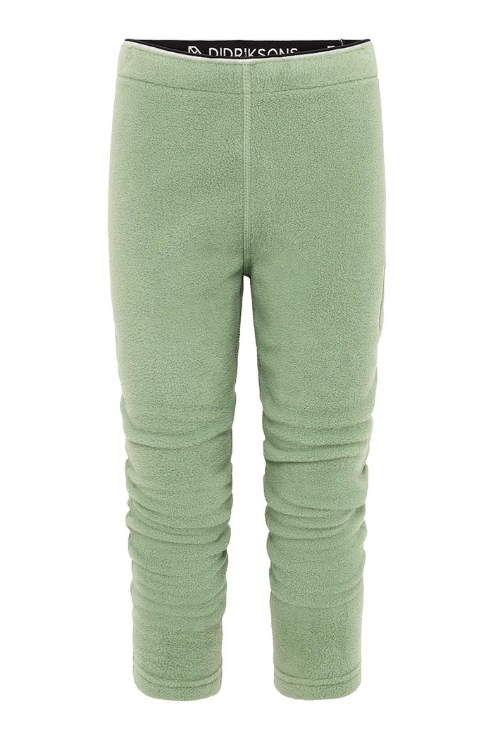 Didriksons Spodnie dresowe dziecięce MONTE KIDS PANTS 9 505027 zielony AW26