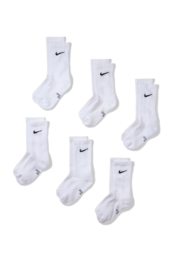 Nike Skarpety dziecięce 6-pack biały SX6910