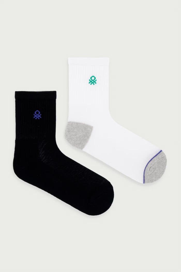 United Colors of Benetton Κάλτσες Παιδικές 2-pack λευκό 6GB9R700Q.G.Seasonal