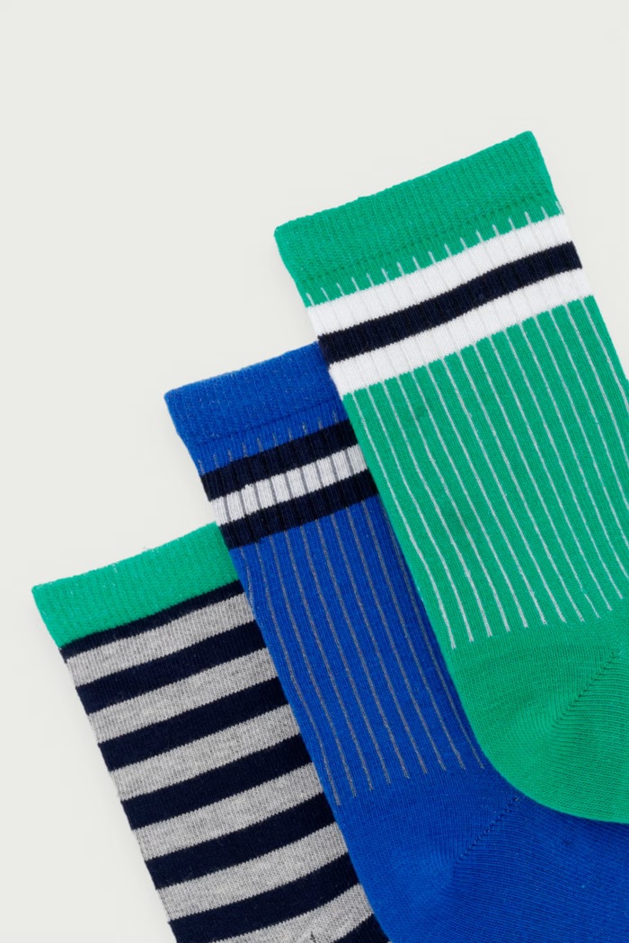 United Colors of Benetton Skarpety dziecięce 4-pack 6GB9R700K.G.Seasonal zielony AW26