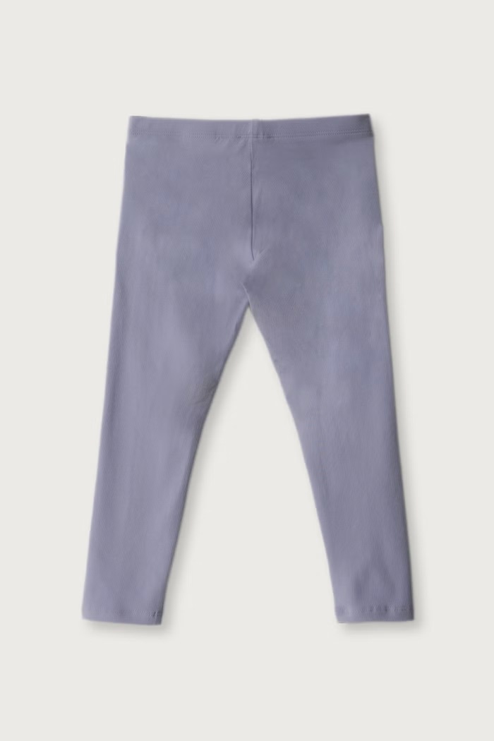 United Colors of Benetton Legginsy dziecięce bawełniane z elastanem 3MT1GF01L.P.Season.9BY2 fioletowy AW26