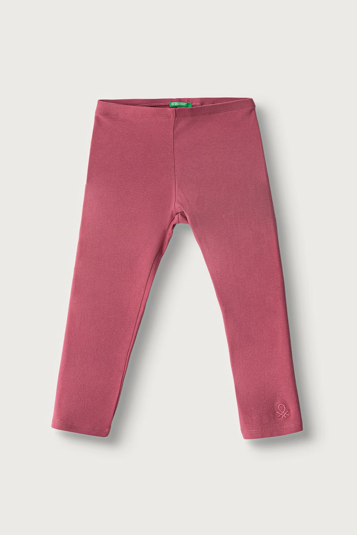 United Colors of Benetton Κολάν παιδικά βαμβακερά με ελαστάν 3MT1GF01L.P.Season.9BY2 ροζ AW26