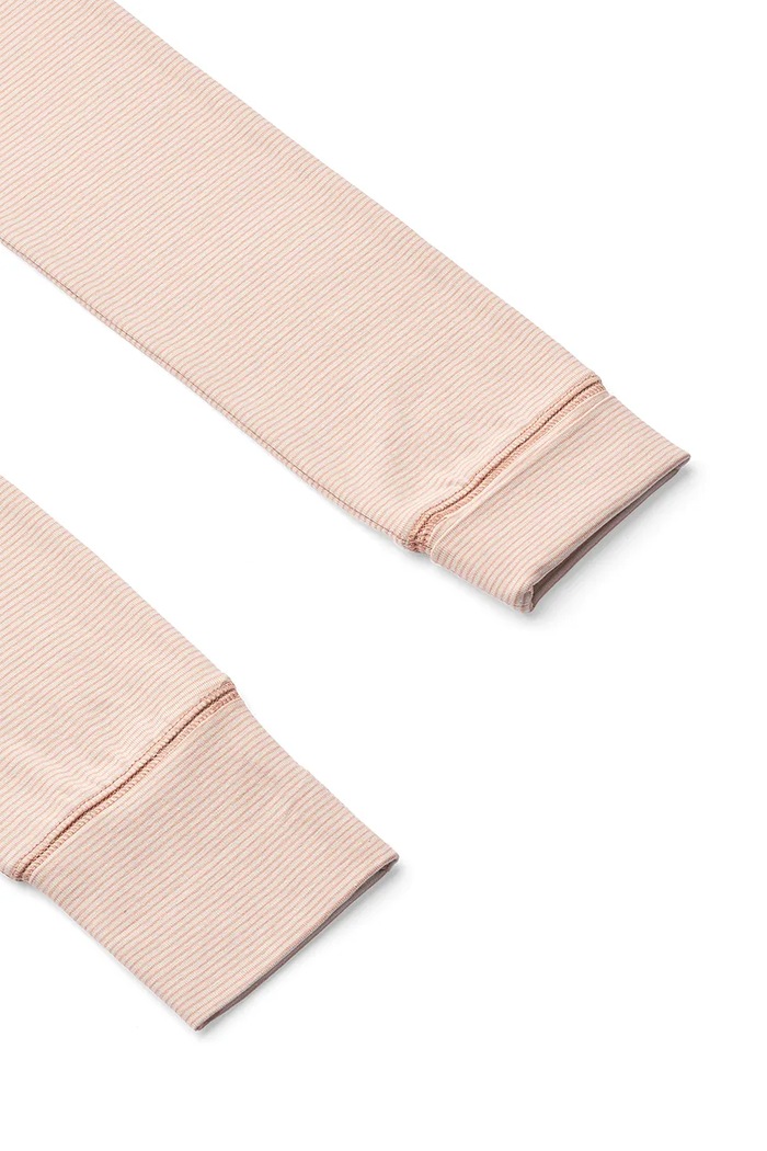 Chłopiec Liewood Legginsy niemowlęce bawełniane z elastanem Syon Grow Baby Leggings LW20780.9BY2 różowy