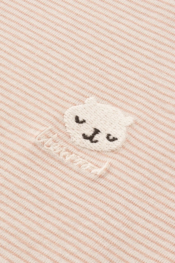 Legginsy niemowlęce bawełniane z elastanem Syon Grow Baby Leggings Liewood LW20780.9BY2 różowy