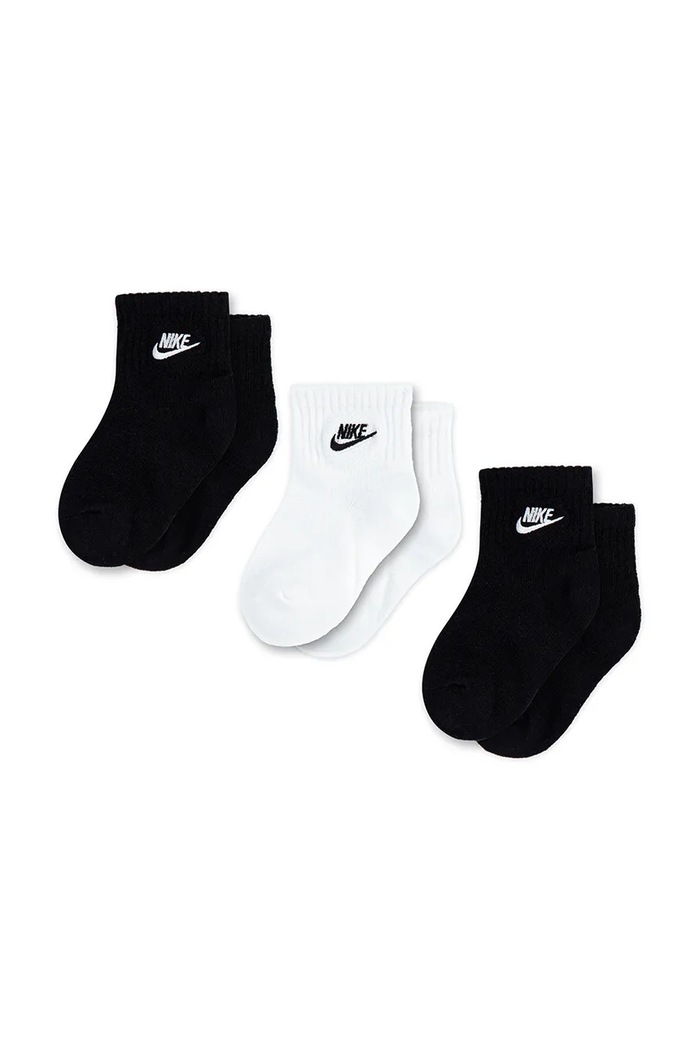 Nike Κάλτσες βρεφικές 3-pack μαύρο NN0050
