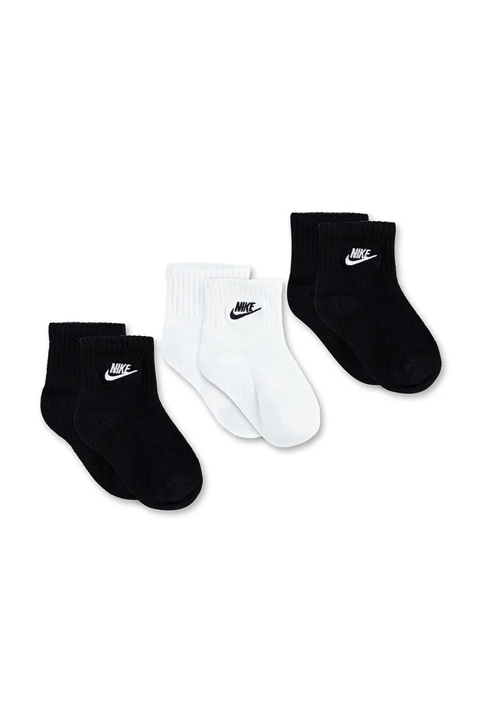 Nike Κάλτσες βρεφικές 3-pack μαύρο NN0050