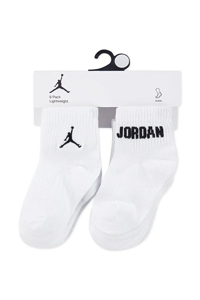 Deklice Jordan Nogavice otroške paket 3 kosov NJ0734 bela
