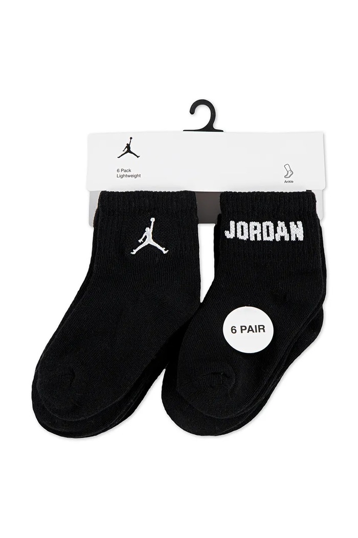 Deklice Jordan Nogavice otroške paket 3 kosov NJ0734 črna