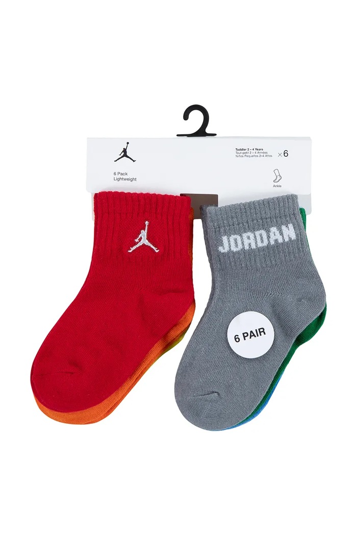 Deklice Jordan Nogavice otroške paket 3 kosov NJ0734 pisana