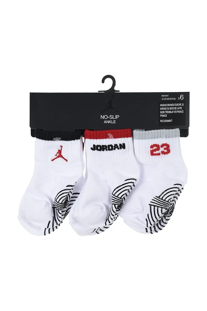 Момче Jordan Чорапи за бебе 6 броя NJ0362 бял