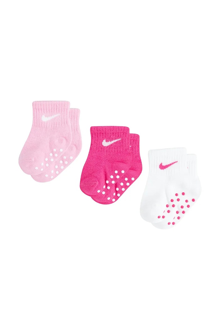 Nike Κάλτσες βρεφικές 3-pack ροζ MN0053