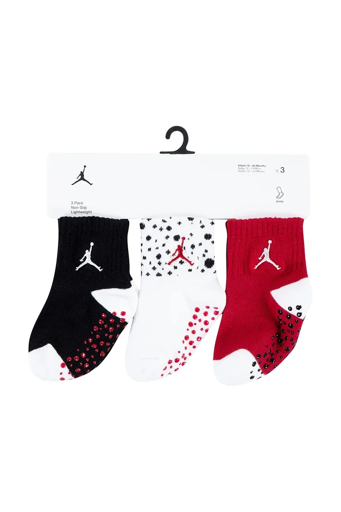 Deklice Jordan Nogavice za dojenčke paket 3 kosov MJ0012 bela