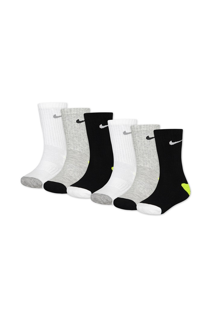 Nike Skarpety dziecięce 6-pack szary BN0996