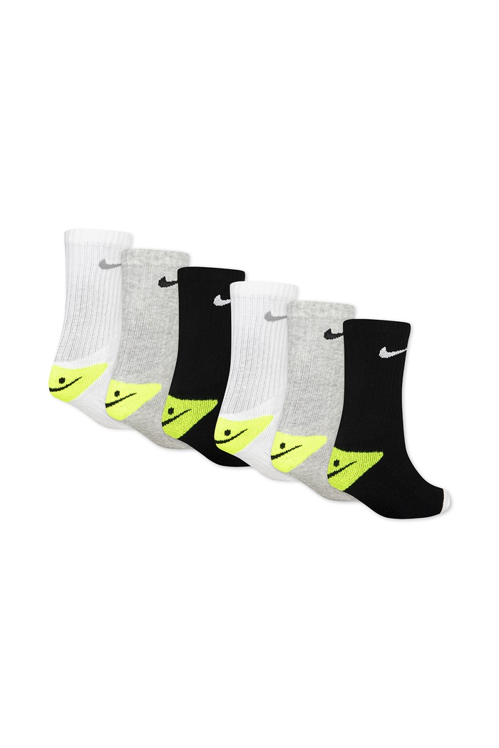 Nike Skarpety dziecięce 6-pack BN0996 szary AW26