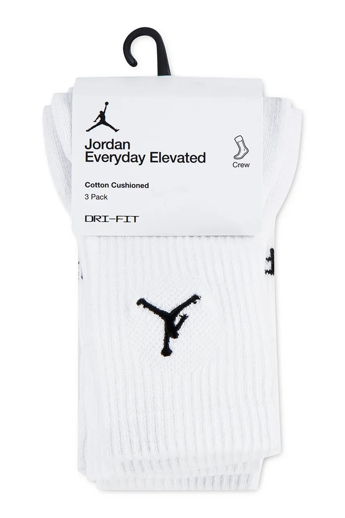 Αγορίστικα Jordan Κάλτσες Παιδικές 3-pack BJ0883 λευκό