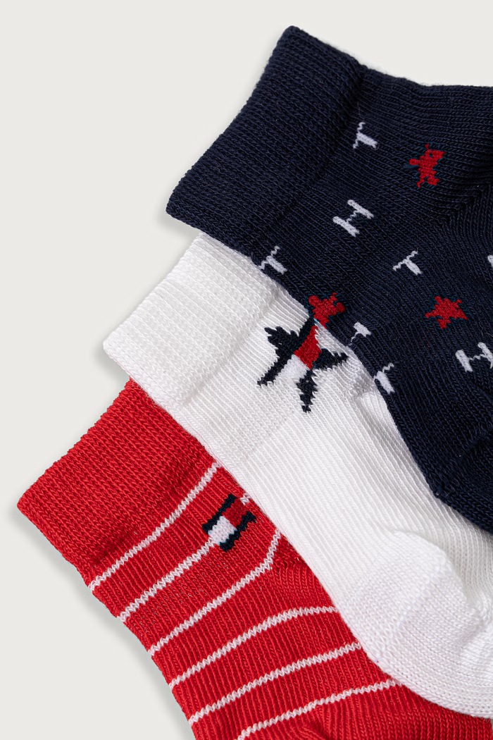 Tommy Hilfiger Κάλτσες βρεφικές 3-pack 701241846.9BY2 λευκό AW26