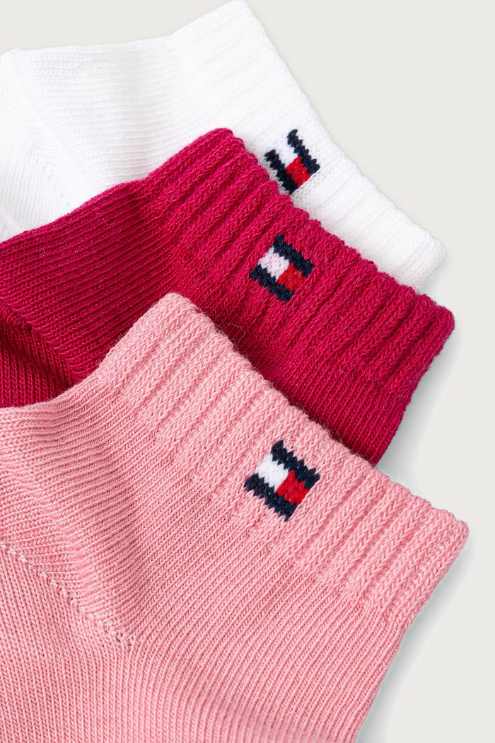 Tommy Hilfiger čarape za djecu 3-pack 701241840.9BY2 roza AW26
