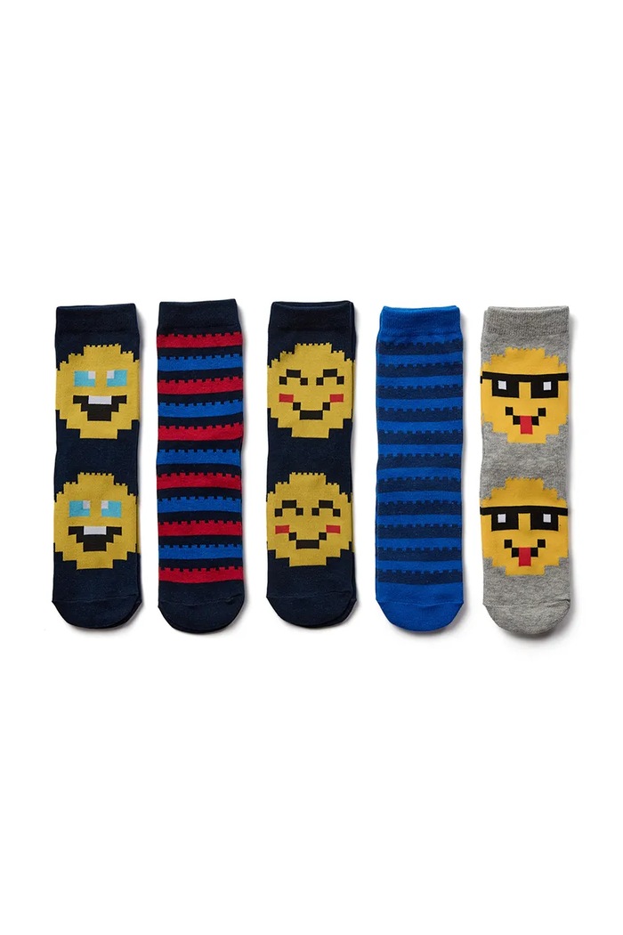 Lego Skarpety dziecięce LWAIKO 704 5-pack multicolor 60.1101.1625