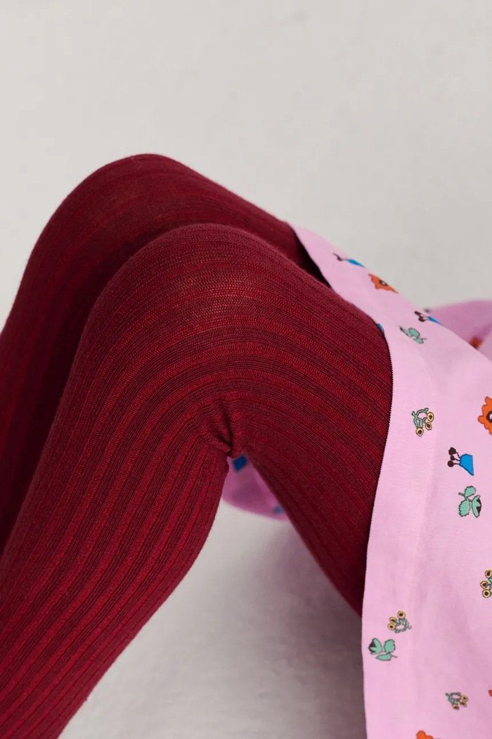 Rajstopy dziecięce Bobo Choses 226AI016 czerwony
